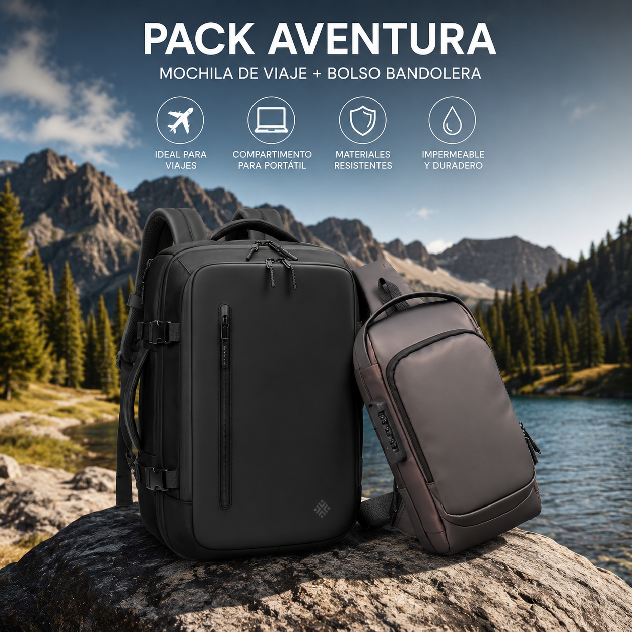 Pack de viaje inteligente